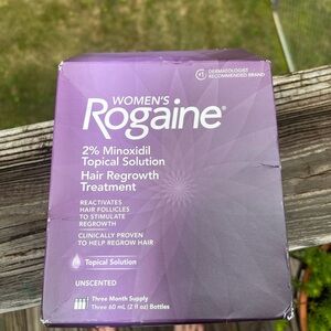 Rogaine Women's 2% Minoxidil Topical Solution for Womens Hair